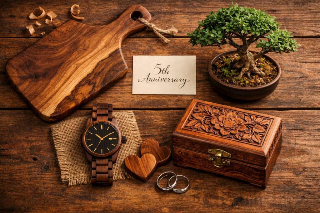 Regalo anniversario 5 anni di matrimonio