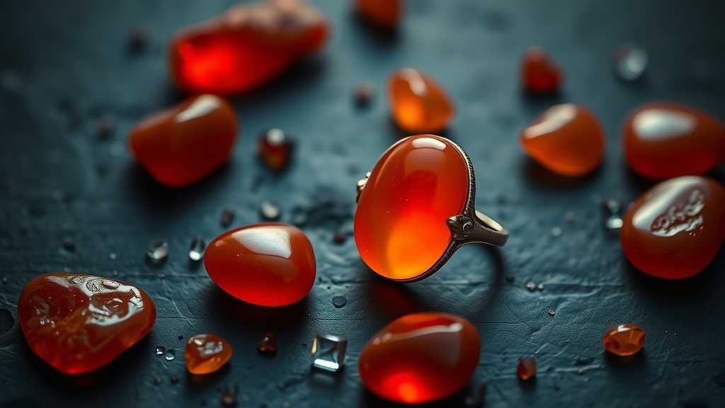 Regali per 33 anni di matrimonio: corniola e anello con sigillo, nozze di corniola
